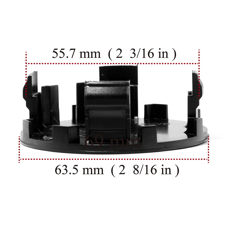 Centre de roue 64mm pour RX 400h LS 430 ES 330 SC 300 SC 400 42603-24250 42603-48060 42603-48070, 1 pièce