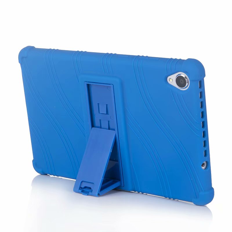 Siliconen Case Voor Lenovo Tab M8 Hd Tb-8505 8505F Shock Proof Cover M8 Fhd Tb-8705 8705X standhouder