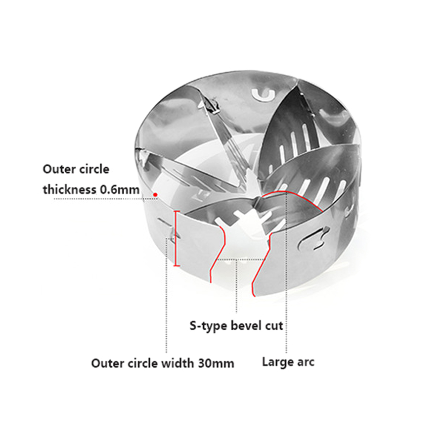 Car Power Fuel Saver Machinery Turbo Fuel Saver Oil Accelerator Increase Air-fuel Ratio Power Reduce Emission Stainless Steel