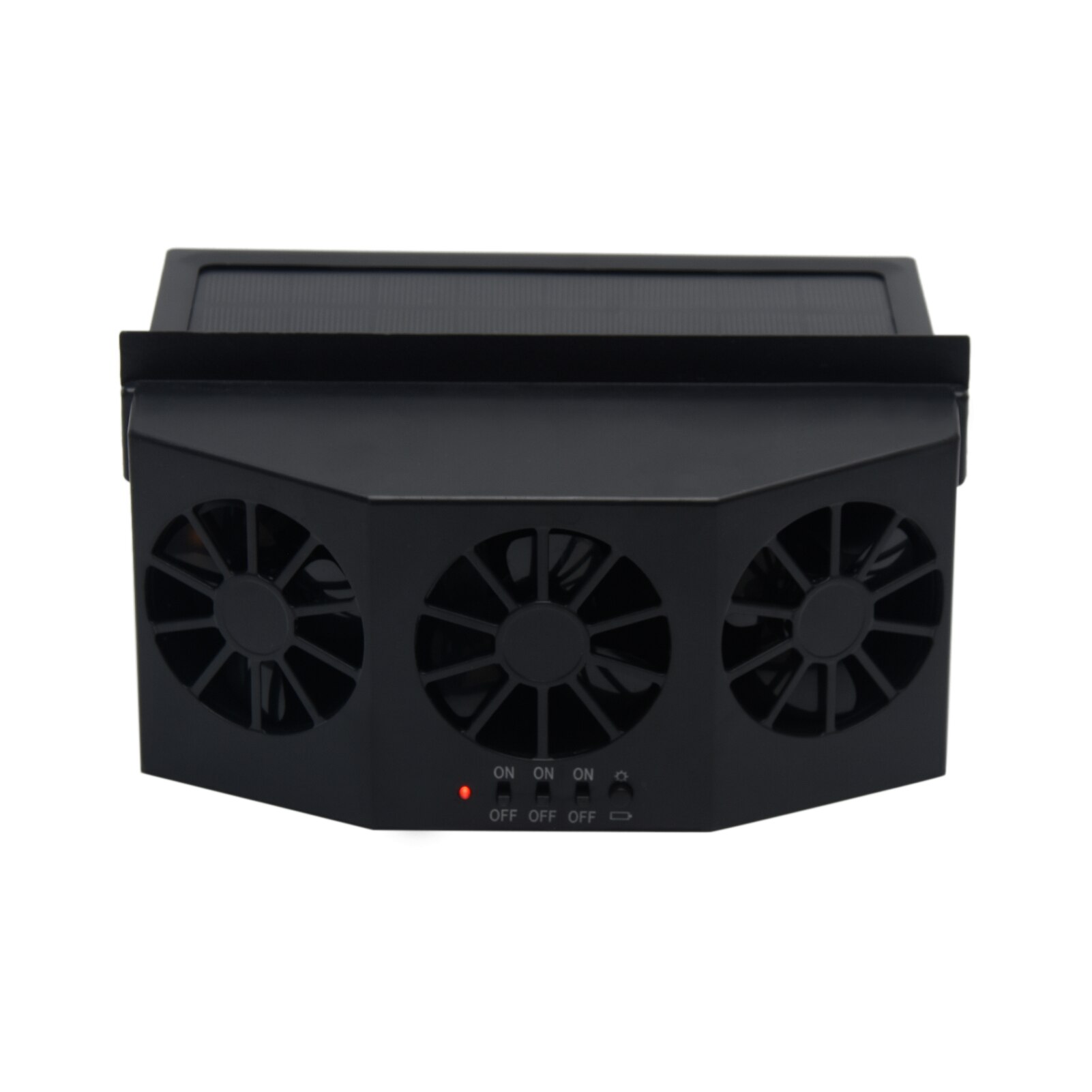 3 Solar Energy Cooler Conditioner Air Cooler Vent Exhaust Safe Fan Cooling Car Auto Portable
