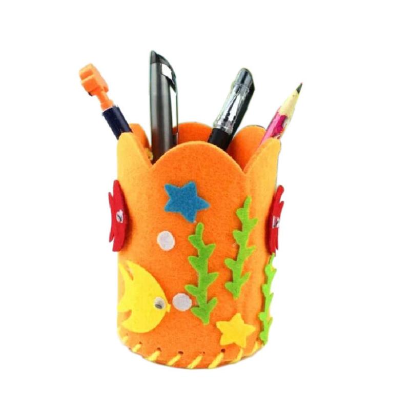 Children Diy Pen Holder Cute Handmade Craft Polyes Grandado
