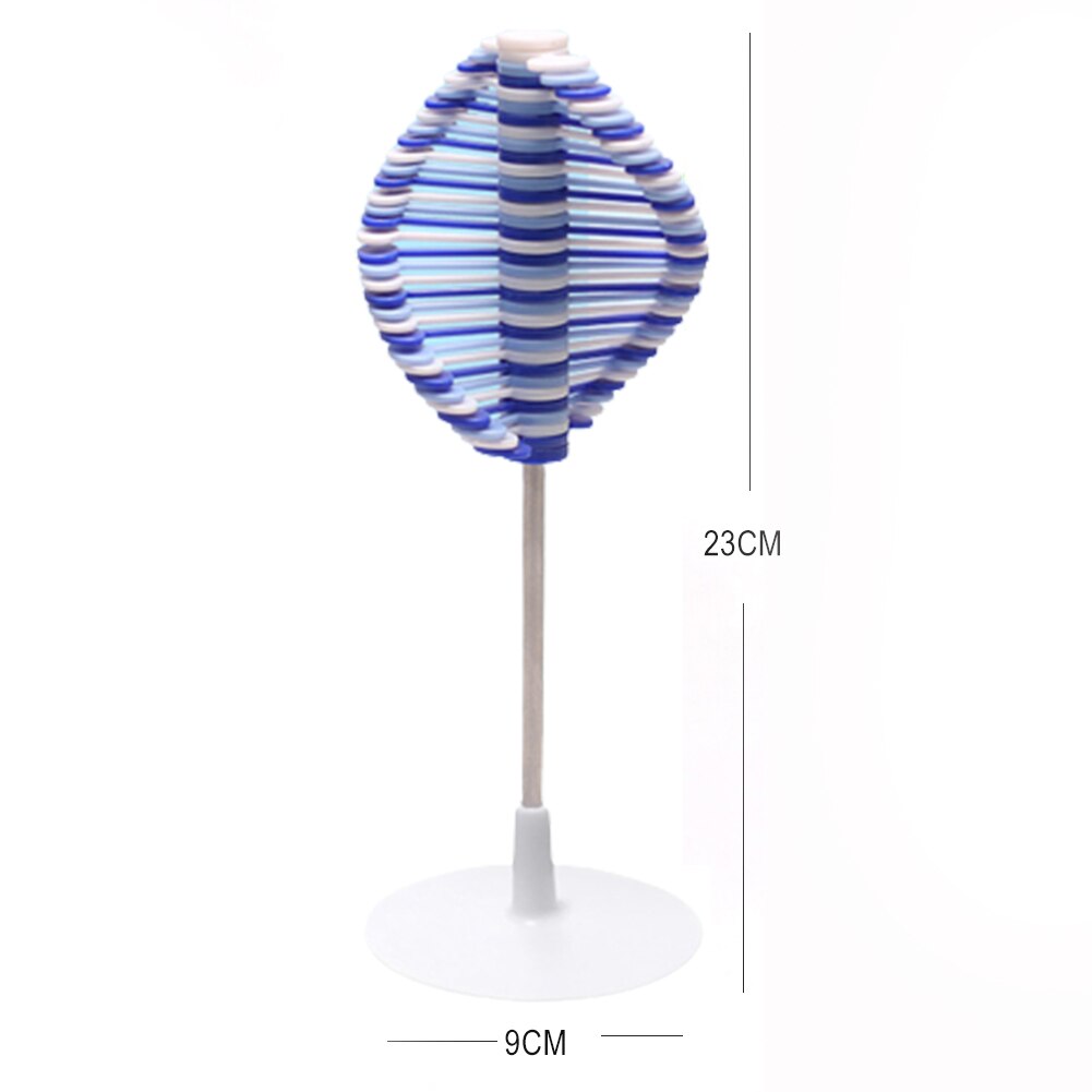 Grappige Slow Soft Kid Decompressie Ballen Creatieve Spiraal Spinning Lollipop Rotary Speelgoed Stress Angst Relief Voor Volwassen Kid: A