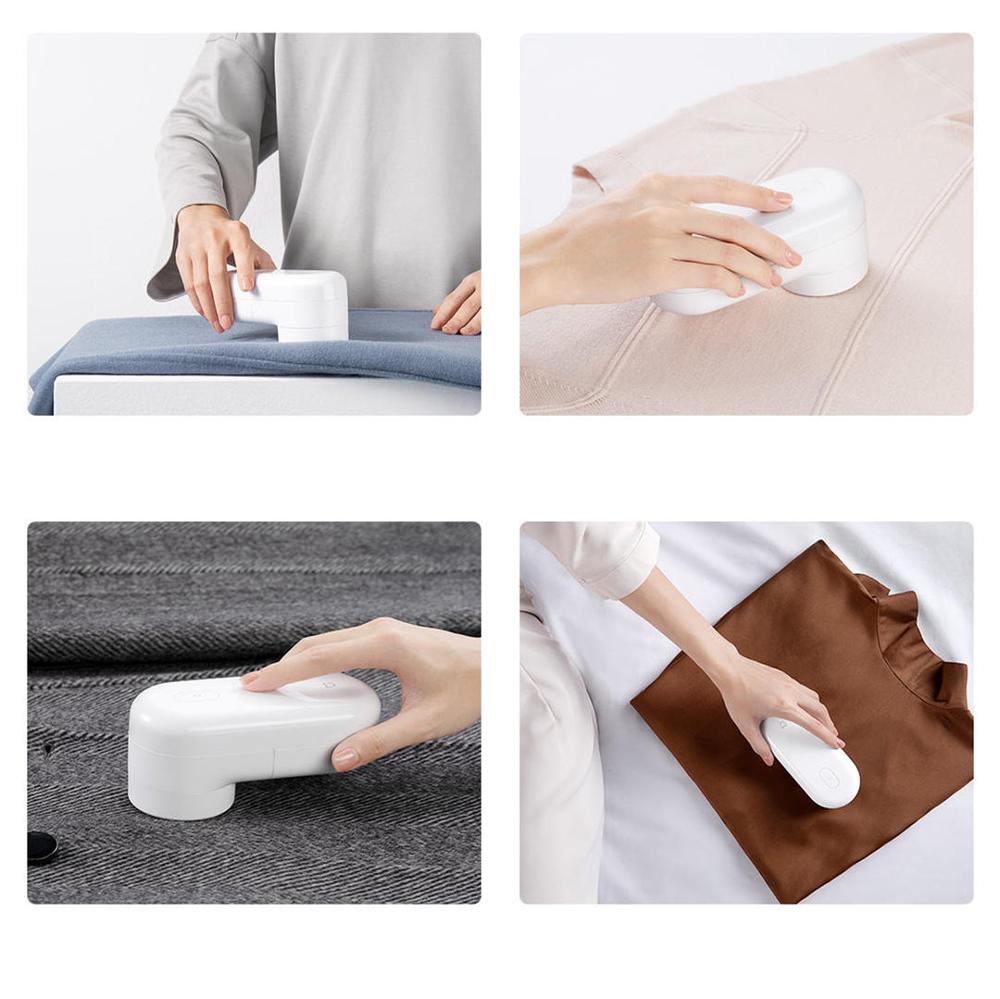 Xiaomi Mijia Lint Remover Haarbal Draagbare Trimmer Trui Remover Motor Trimmer 5-blad Cycloon Drijvende Snijkop