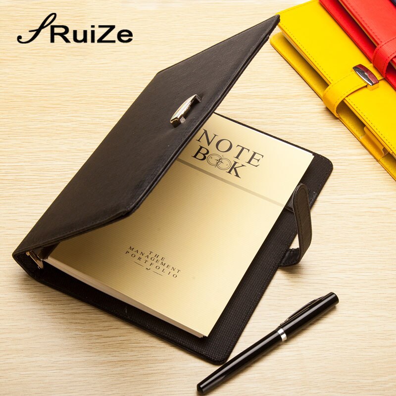 RuiZe cuir spirale cahier planificateur agenda B5 A5 A6 A7 reliure à anneaux carnet de notes organisateur papeterie fournitures de bureau