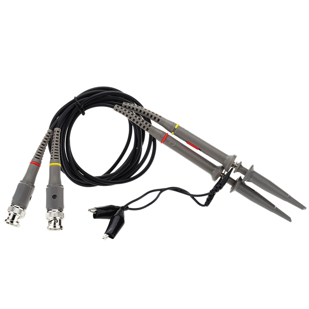KKMOON P6060 60MHZ X10 X1 Sonda de osciloscopio a Kit, sonda, Oscilloprobe osciloscopio sonda accesorios para Tektronix HP