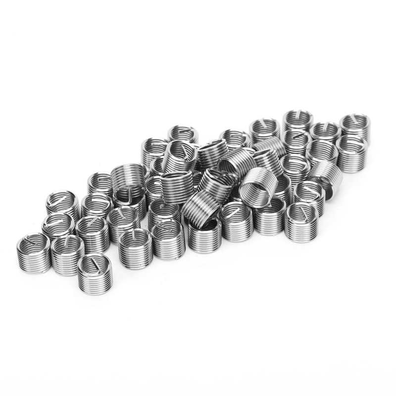 Thread Inserts Thread Repair Tool High‑Strength for DIY Handcraft Machine 50 Packs