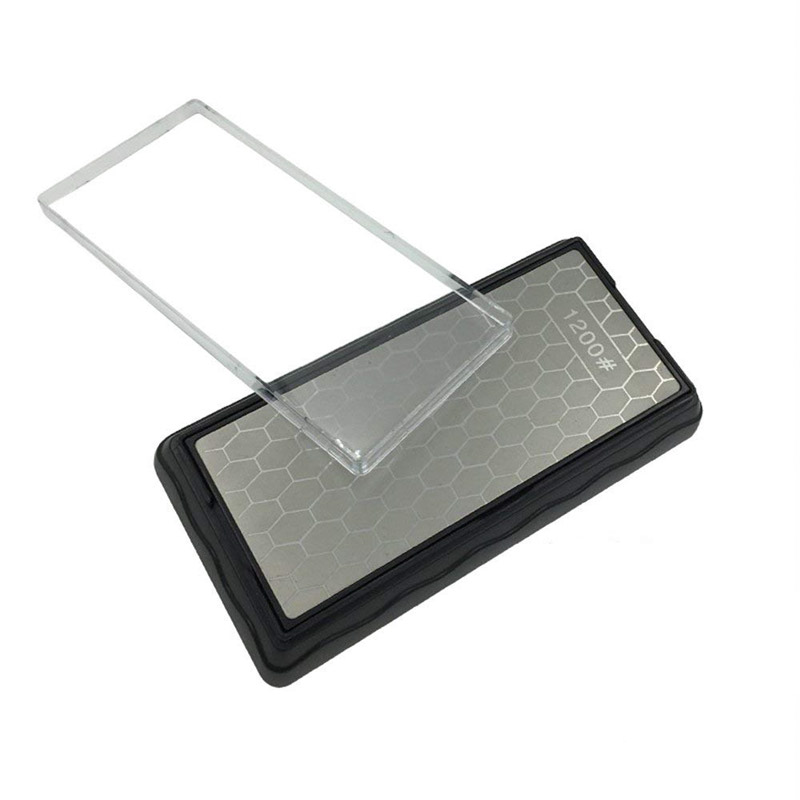 Double-sided Knife Sharpeners Sharpening Stone Diamond Plate Convenient for Kitchen Knives Whetstone Cutter Tool