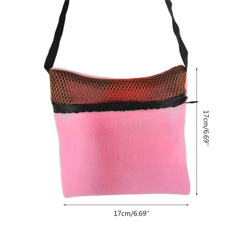 Saco de dormir saliente de animales pequeños, hamaca, ratas, hámster, bolsa de viaje con correa para el hombro, bolso para planeador de azúcar C42