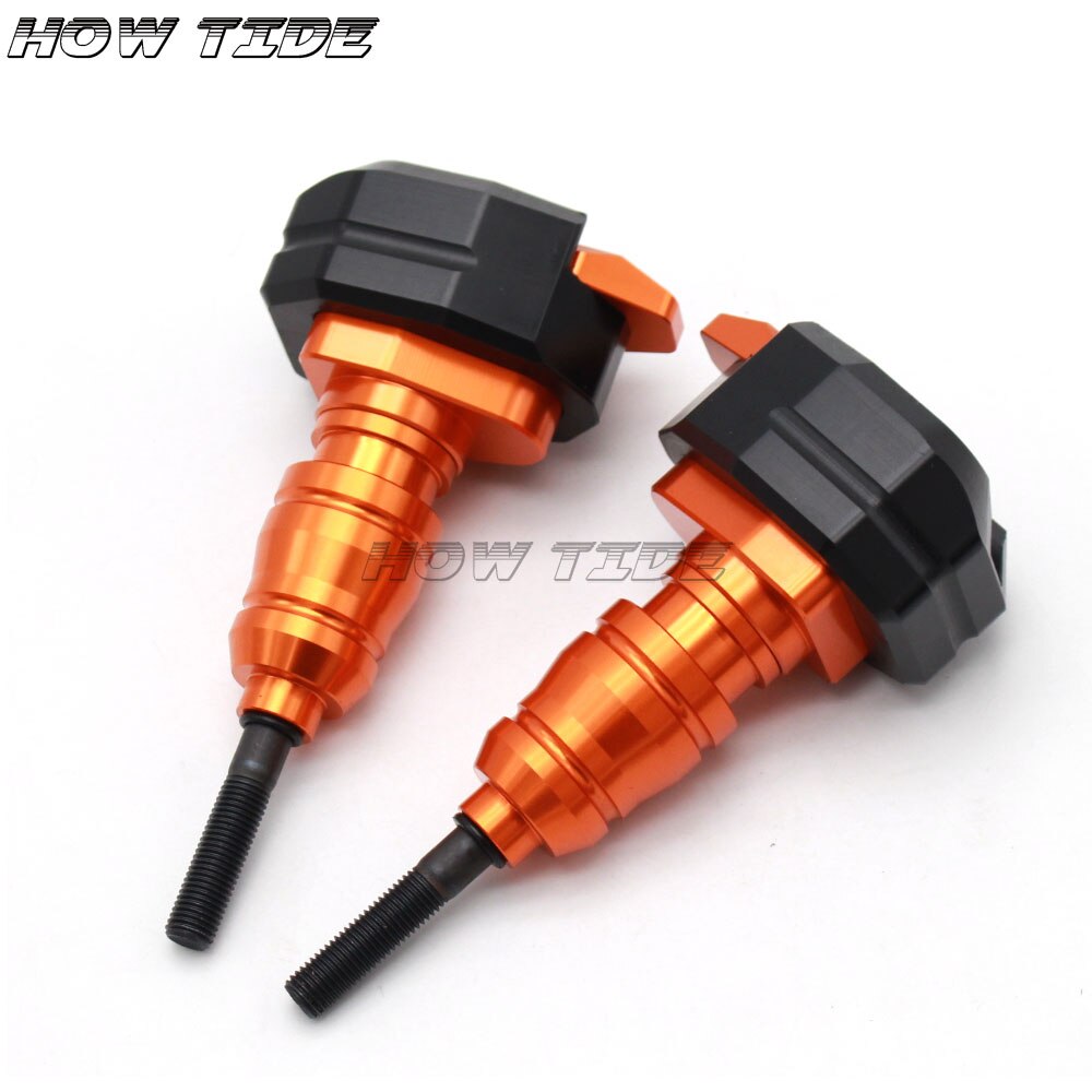 For YAMAHA MT-09 MT09 Motorcycle Falling Protection Frame Slider Fairing Guard Anti Crash Pad Protector: orange