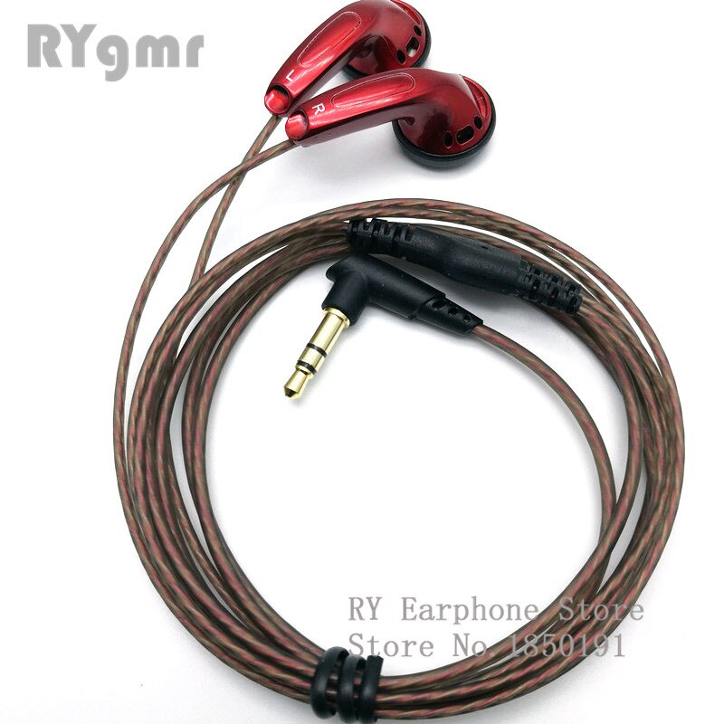 RY4S original in-ear Earphone 15mm music sound HIFI Earphone (MX500 style earphone) 3.5mm L Bending hifi cable