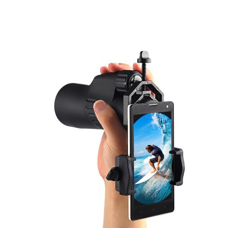 Lente de cámara de teléfono móvil Universal, adaptador de Clip para instalar telescopio, soporte de teléfono ocular para mira telescópica,