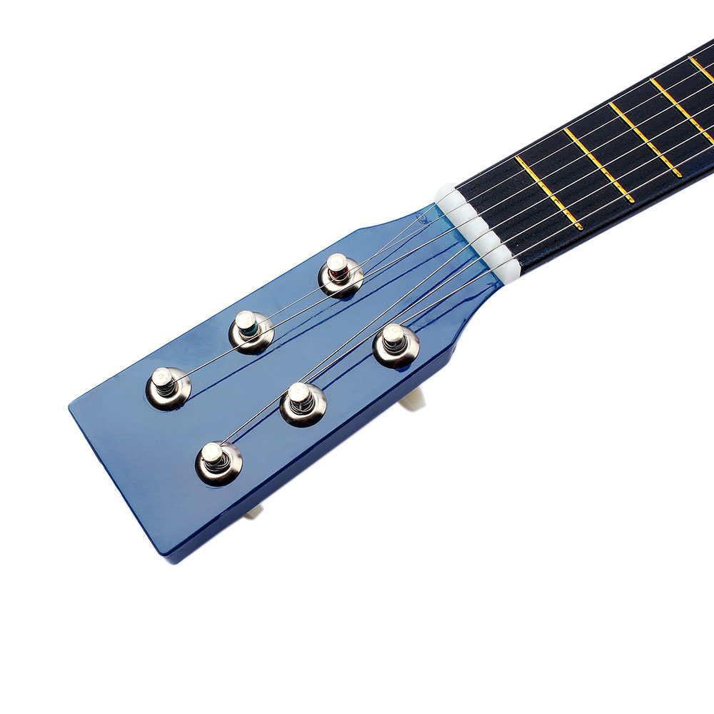 Stevige Muziekinstrumenten Kinderen Speelgoed Gitaar Kinderen Gitaar Hands-On Vermogen Student Ukulele Basswood 23 "Akoestische Gitaar