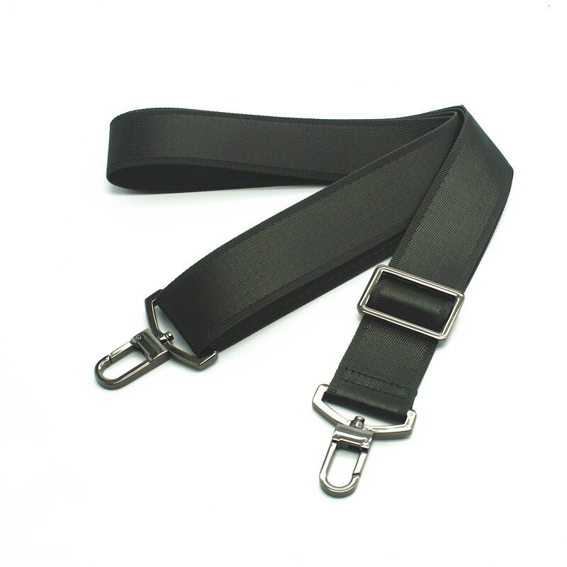 Black Nylon Bag Strap For Men Bags Strong Shoulder Strap Men Briefcase Laptop Bag Belt Length 150CM Bag Accessory: NO 6 Gray