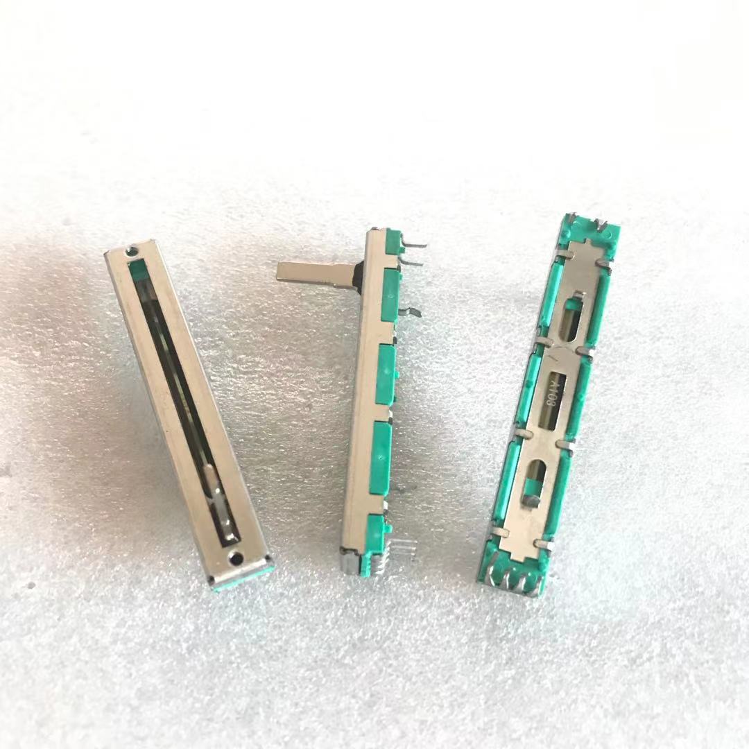 50pcs For behringer 626 Fader / For behringer DX626 Mixer Volume Putter Slide Potentiometer Fader A10Kx2 A102 A10K