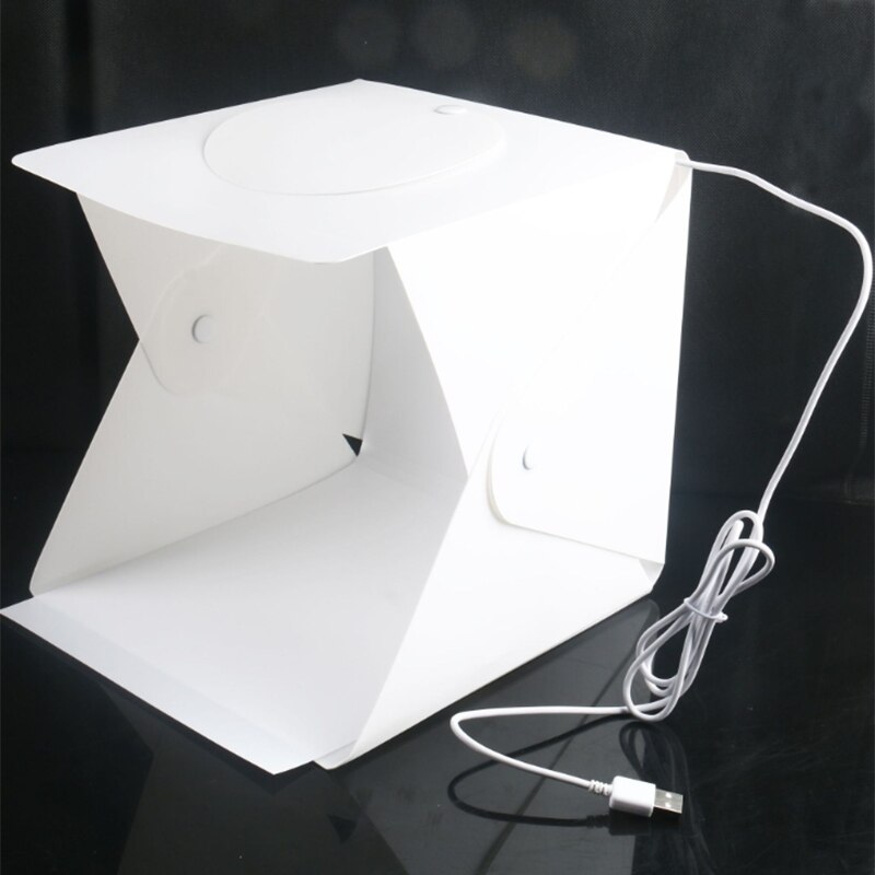 LED Folding Light Box Portable Photography Photo Studio Softbox Brightness Light Box for DSLR Camera