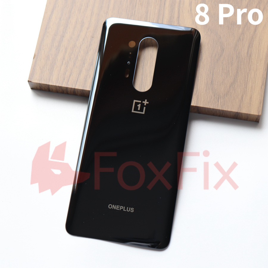 Zurück Glas Für Oneplus 8 Profi Zurück Batterie Abdeckung Hinten Gehäbenutzen Tür fallen klar Tafel Ersatz Für Oneplus 8 Batterie abdeckung