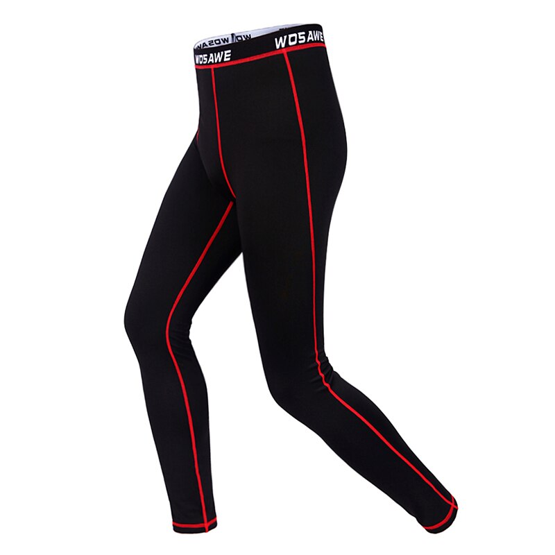 WOSAWE Mens motorcycle Pants Compression Base Layer Fitness Jogging Trousers Tights Sport Training Gym Wear motocross pants: XXL