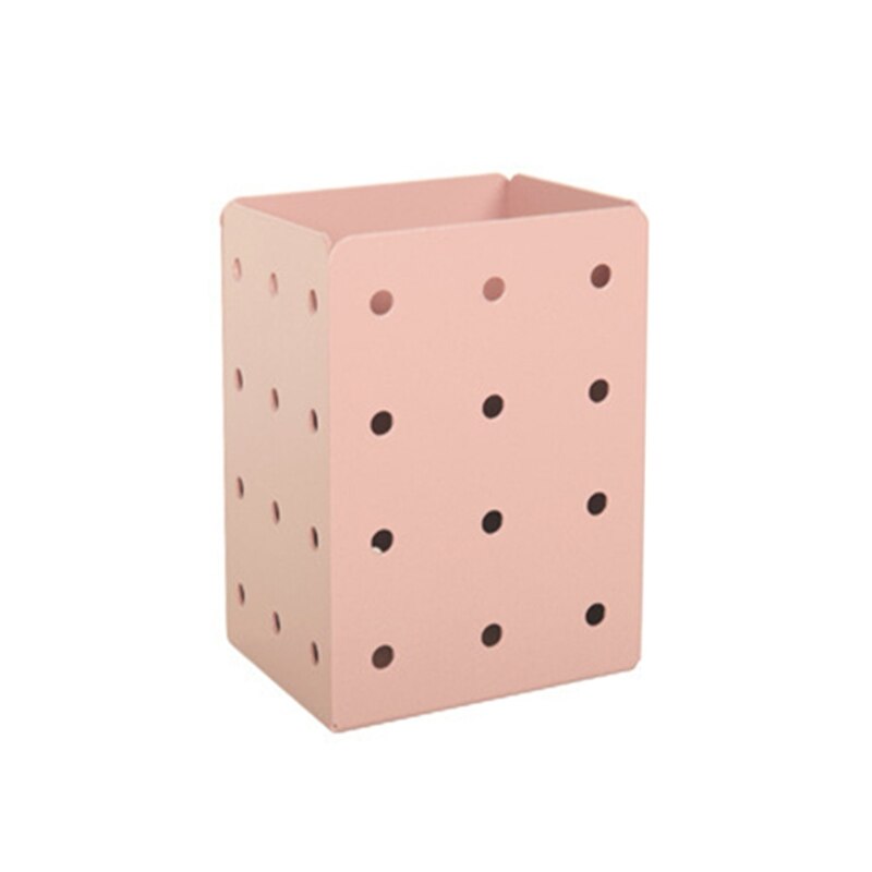 Porte-crayon mural multifonctionnel, porte-outil de maquillage, porte-télécommande, idéal pour écoliers, enfants, filles et garçons: apricot