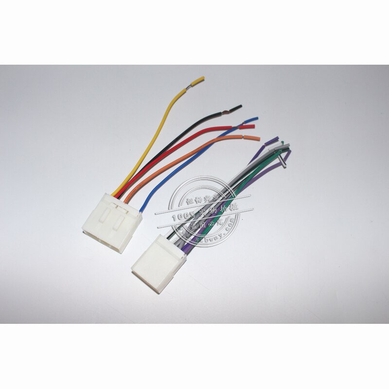 Car Stereo Female ISO Radio Plug Power Adapter Wiring Harness Special for Geely Emgrand ISO harness power cable