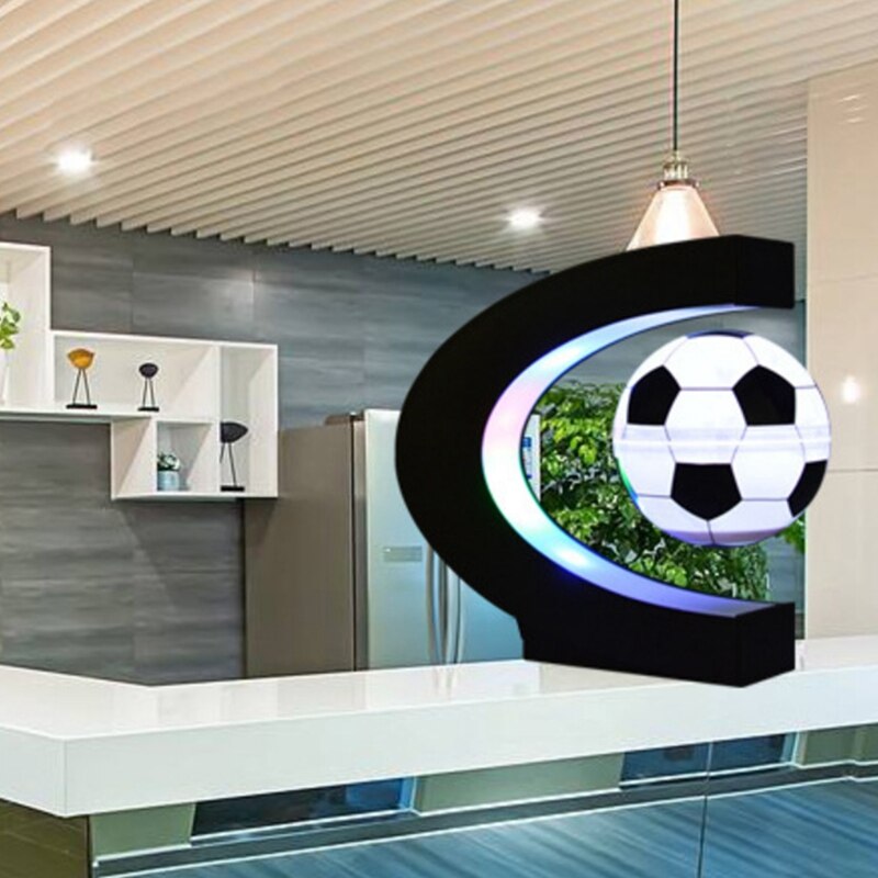 Voetbal Magnetische Levitatie Lamp Kinderen Float Iluminat Slaapkamer Decoratie Voetbal Levitating Tafel Xmas