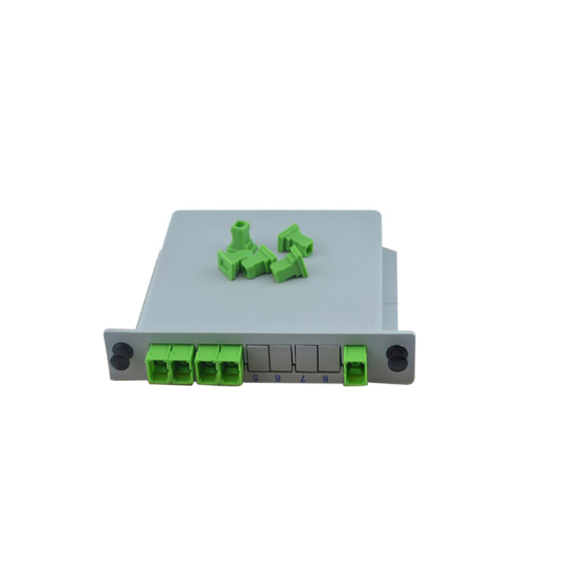 5 stks SC APC/UPC 1x2 1x4 1x8 1x16 PLC Splitter Box FTTH Splitter Glasvezel Doos FTTH Planar Golfgeleider Type Optische Splitter: Black