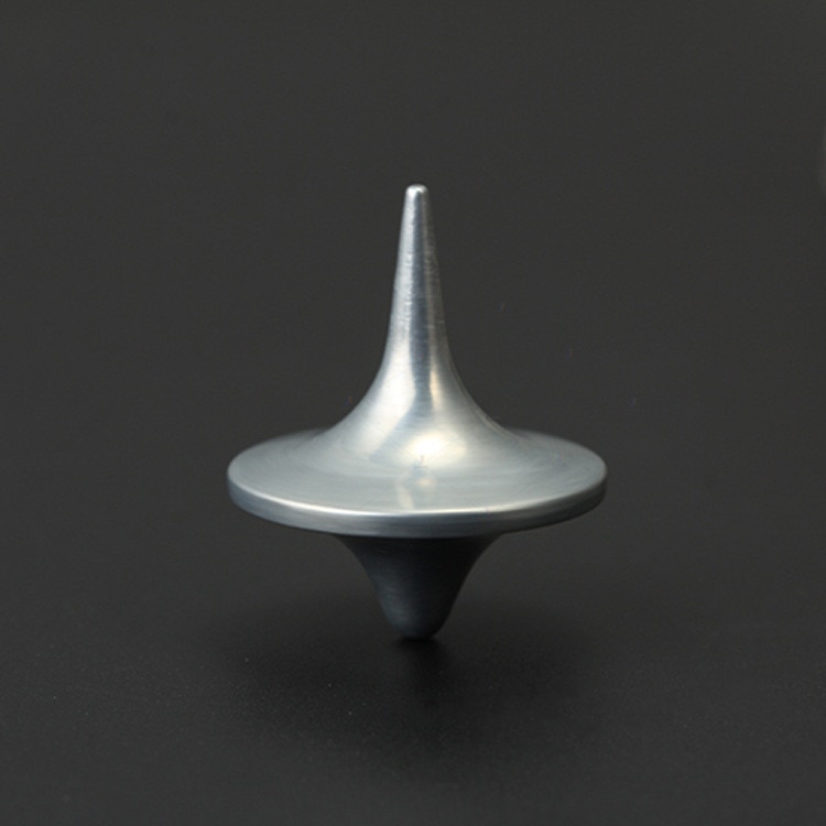 Giroscopio de Metal de alta precisión, violín plateado, giratorio, spinner de titanio, spinner de superhéroe