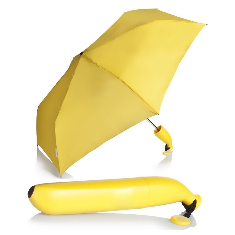 Parapluie banane parapluie pliant parapluie banane jaune