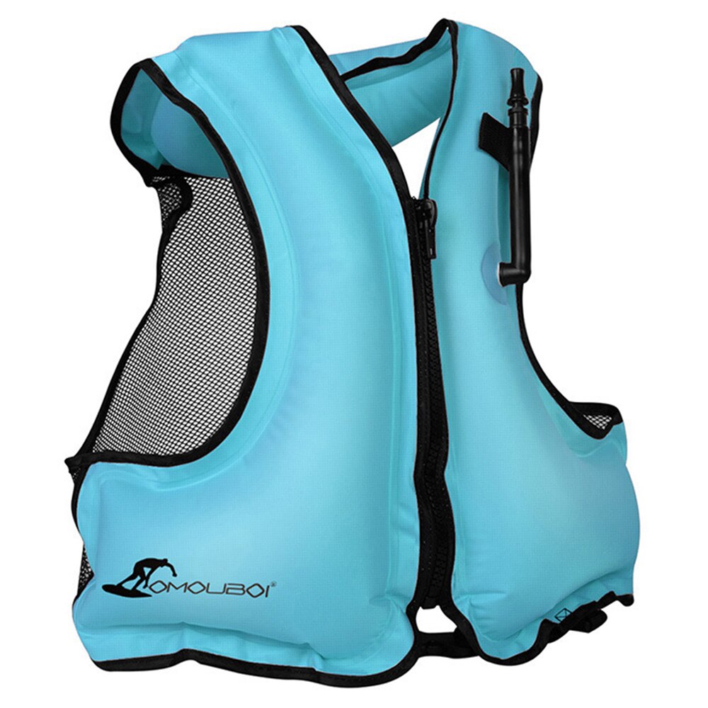 Chaleco salvavidas para adultos, para Surf, Kayak, Wakeboard, Jet Ski, balsa de pesca, lanchas de rescate, barco de natación, Surf, navegación, chaleco de seguridad: SF03 Blue