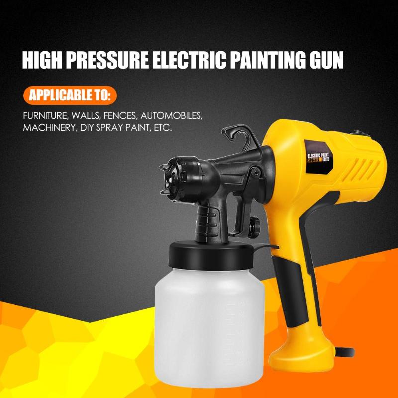 Vodool 220v 400w højtryks elektrisk kage malerpistol spray airbrush sprøjtepistol
