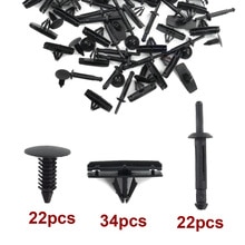 For 2007 - Wrangler JK Clips 78pcs ​Full Fender Flare Mounting Parts