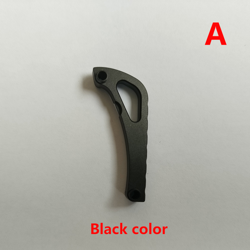 CNC Titanium Made 6 Colors Knife Integrated Backspacer Back Spacer With Axle for Benchmade Bugout 535 Knives Spine Keel Liners: indigo