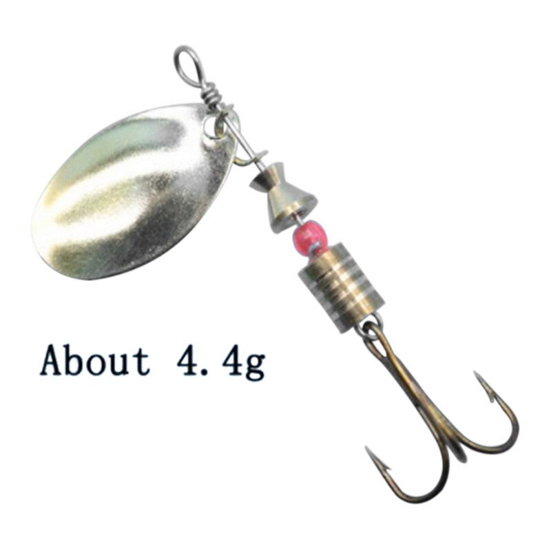 1/2 PCS Fishing Lures Trout Spoon Metal Spinners Baits With Plastic Fishing Tackle Box Hard Bait Spinner Bait Trout Pesca: 5 4g / 2pc