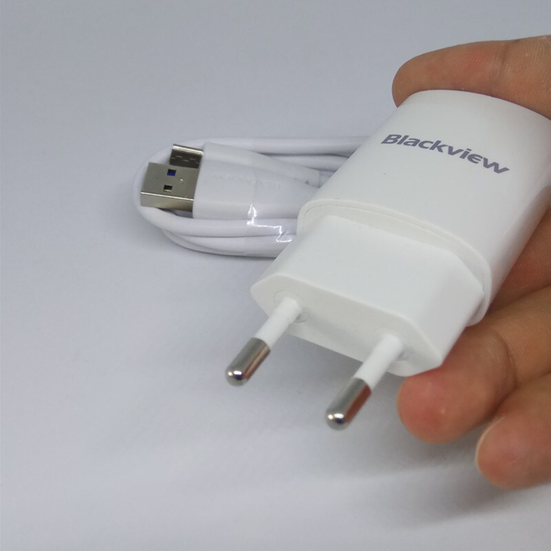 Europa standard di Caricatore USB Blackview Cavo USB 80 centimetri Cavo micro USB per Blackview BV6000/BV5000/BV4000/geotel G1/AGM X1
