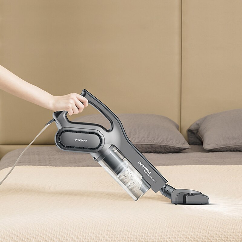 Xiaomi Deerma DX700S 2 en 1 600 W sin hilo doméstico aspirador de polvo Vertical multifunción strongsucción Ereta vacío de retrato