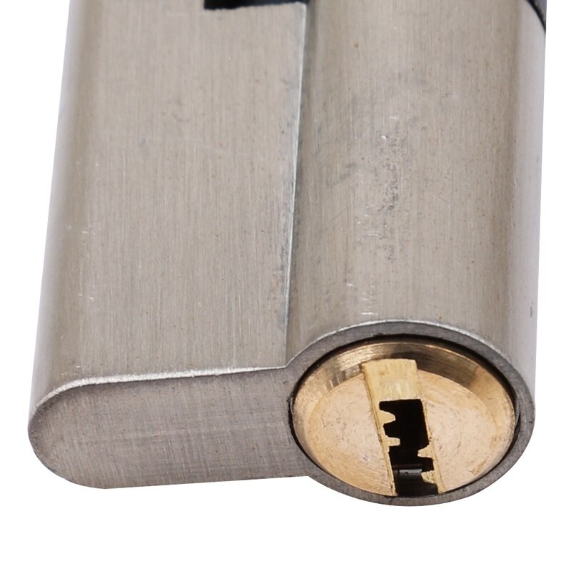 Aluminum Door Lock Cylinder Home Security Anti Snap/Bump/Drill/Pick +3 Keys
