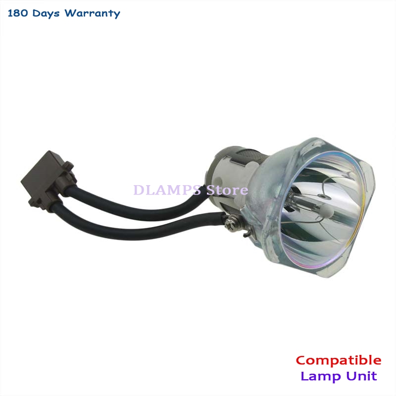 Utbytesbar glödlampa tlplv 8 för toshiba tdp -t45 /  tdp -t45u med 180 dagars garanti