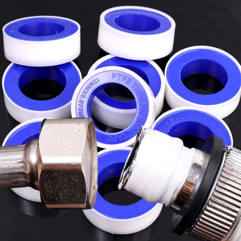 1/50x ruban PTFE plombiers scellant étanche ruban de plomberie pour pomme de douche réparation maison salle de bain tuyau d'eau accessoires d'étanchéité