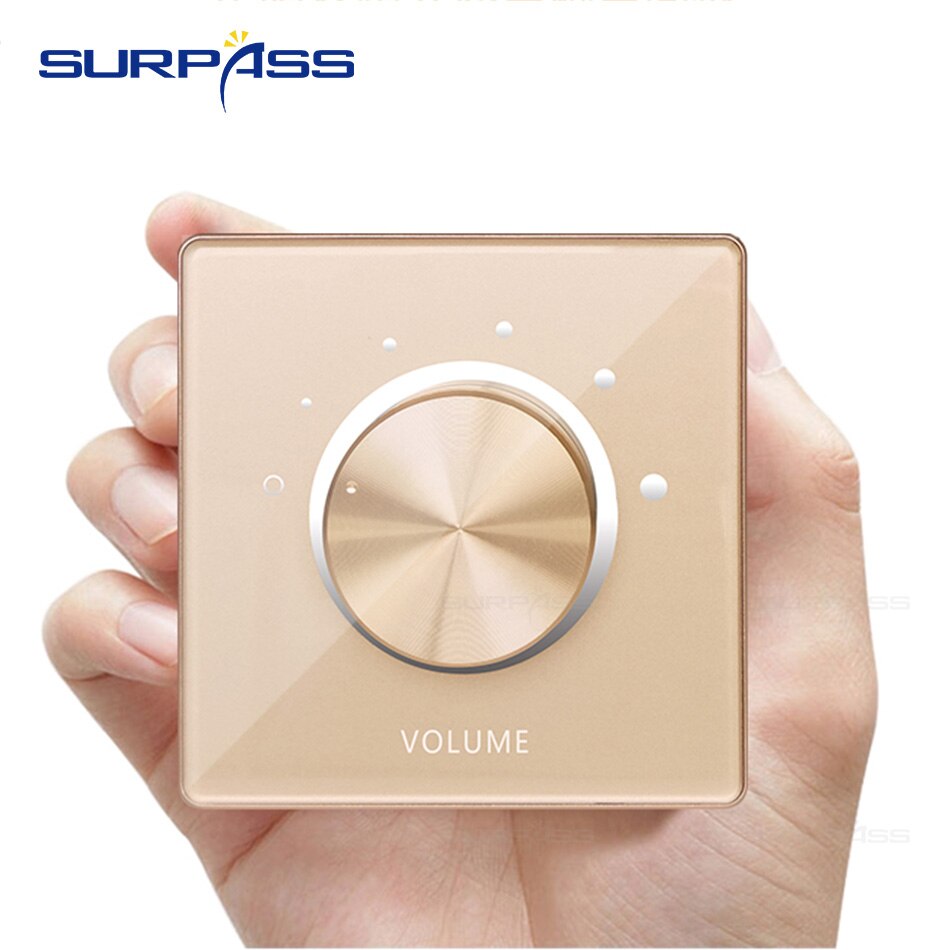 Full Hosue Tuning Switch Volume Adjust Wall Panel Easy Operation Indoor Smart Home Volume Controller