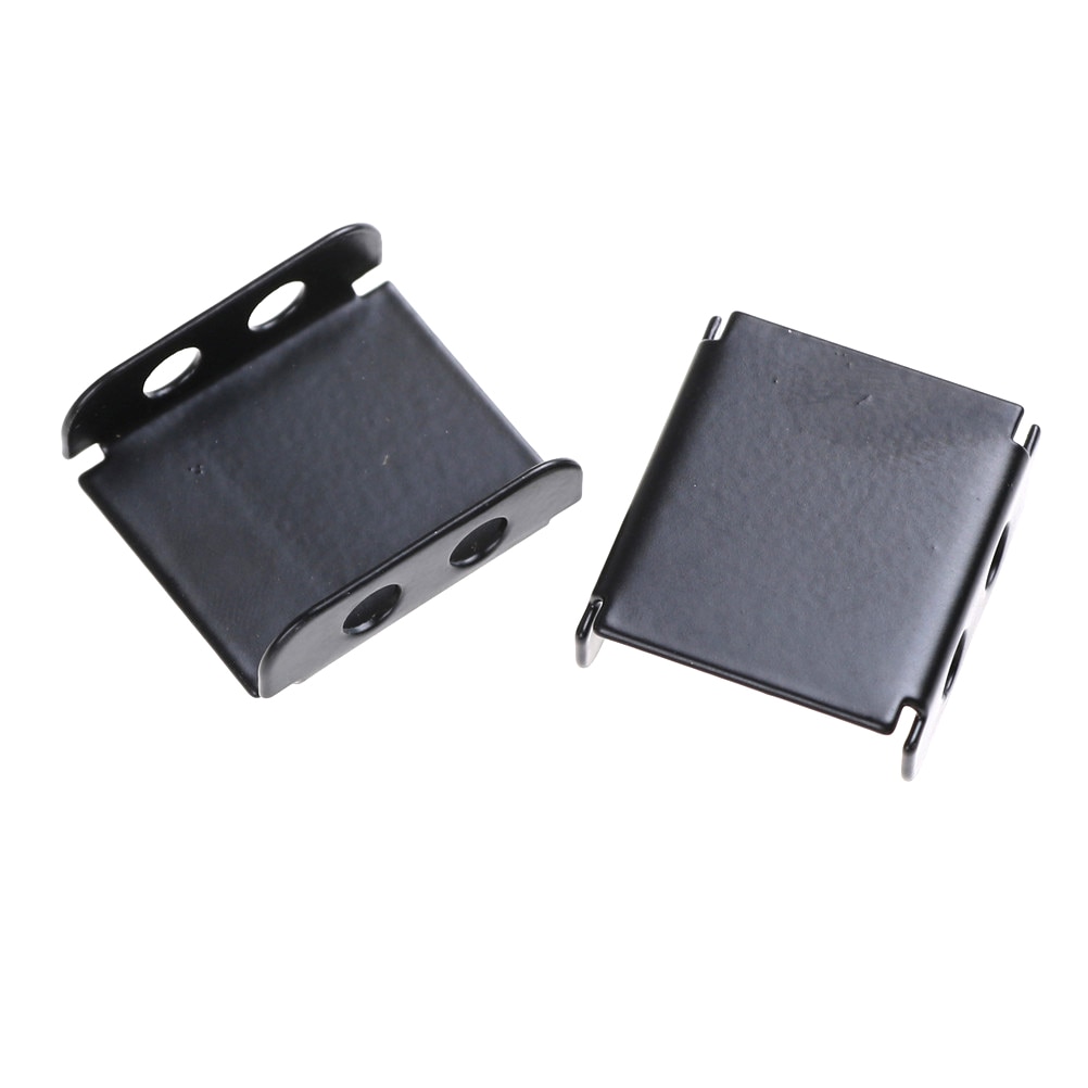 Svart dobbel viftefeste stativ pci spor brakett til skjermkort 8cm/9cm vifte 3 vifter montere stativ pci spor brakett viftekoblinger