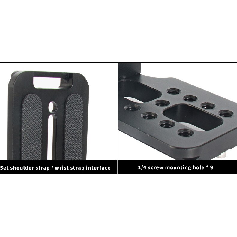 L130 snelkoppelingsplaat universele l-beugelplaat verticale plaat voor dslr-camerastatief kogelkop