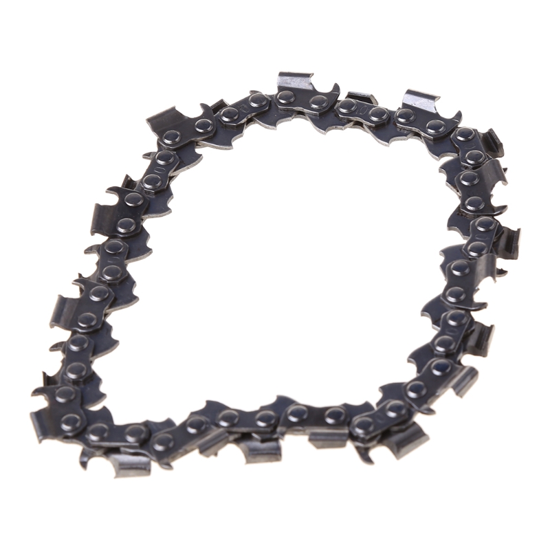 4 Inch Replacement Chain Electric Electric Saw Accessory Mini Steel Chainsaw Chain for Electric Pruning Saw Garden Logging