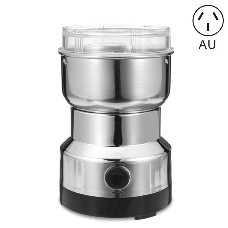 Molinillo Eléctrico para especias, frutos secos, granos de café, con acero inoxidable, para el hogar, cocina, TUE88: AU