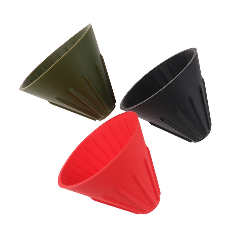 1Pc Rainbow Suiker Kleur Koffie Drip Filter Cup Barista Silica Omkeerbare Opvouwbare Buiten 1-2 Mensen Koffie Druppelaar filter Cup