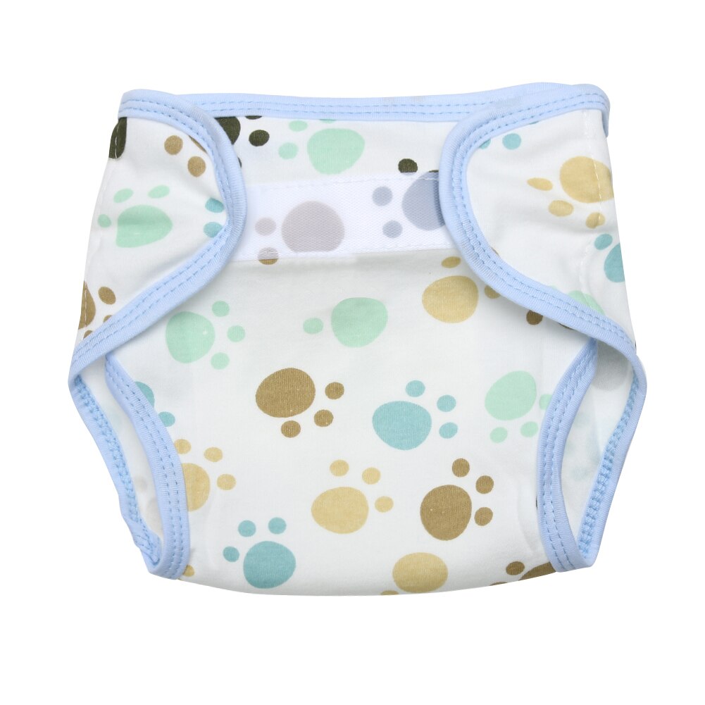 Baby Luiers Wasbare Baby Doek Luiers Kinderen Kids Ondergoed Herbruikbare Luiers Trainingsbroek Slipje Voor Toilet Training: Footprint