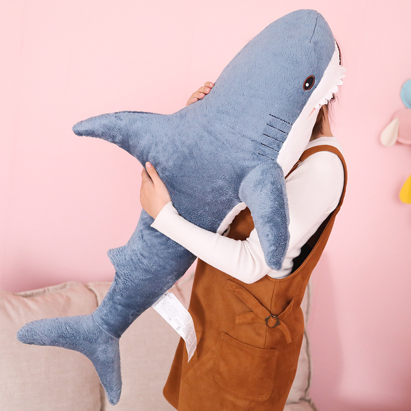 80/100/138 Cm Haai Knuffel Soft Gevulde Haai Speelgoed Kussen Dier Slapen Kussens Voor Kinderen Verjaardag Shop Home Decoratie