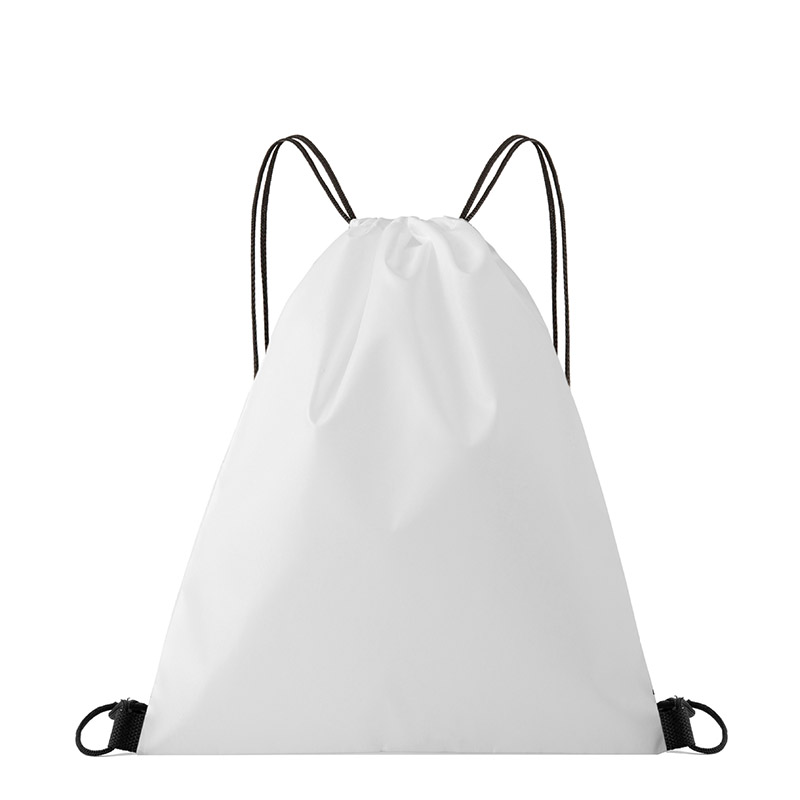 Opbergtas Nylon waterdicht zakje met trekkoord Multifunctionele tas Duurzame schoenen Ondergoed Reissporttassen Tassen voor op reis: WIT