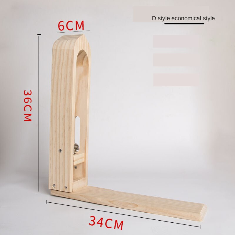 De cuero de madera pinza para coser a mano hecho a mano artesanía de cuero herramientas de bricolaje de madera Clip cartera Bolsa 6 tipos: 6