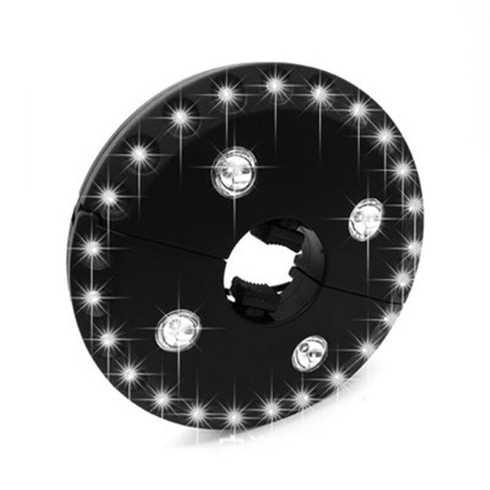 28 leds Tente De Plage Légère Camping Camp Lumière De Pelouse de Jardin Étanche Parapluie Lumière Éclairage Extérieur 100lum Lumière De Secours