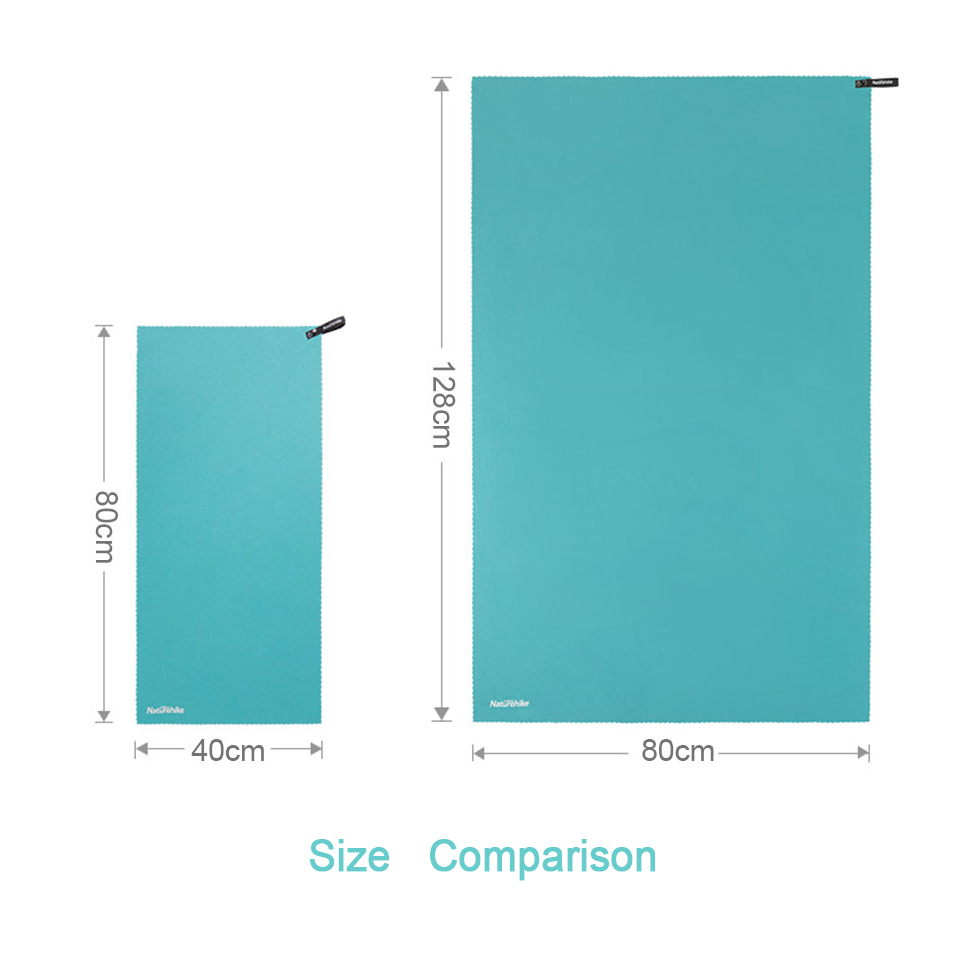 Naturehike reisehandtuch mit tragetasche, schnelltrocknend, saugfähig, Ideal für Sport, Camping, Fitness, Strand und schwimmen