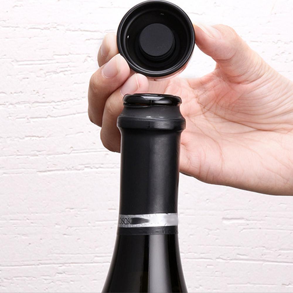 Mini Champagne Wijn Stopper 7 Dagen Om Verse Rotary Lock Vacuüm Fles Sealer Voor Cava Prosecco Mousserende Wijn Bar gereedschap